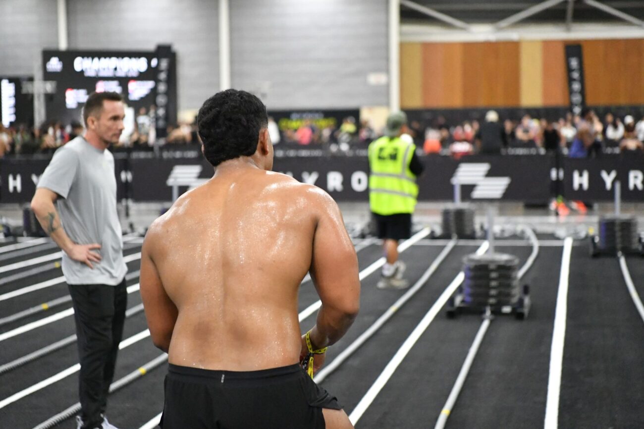 Hyrox athlete race incident