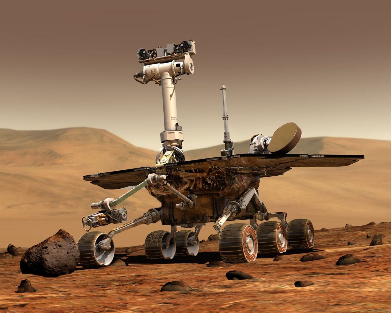 NASA Mars rover milestone