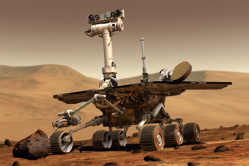 NASA Mars rover milestone